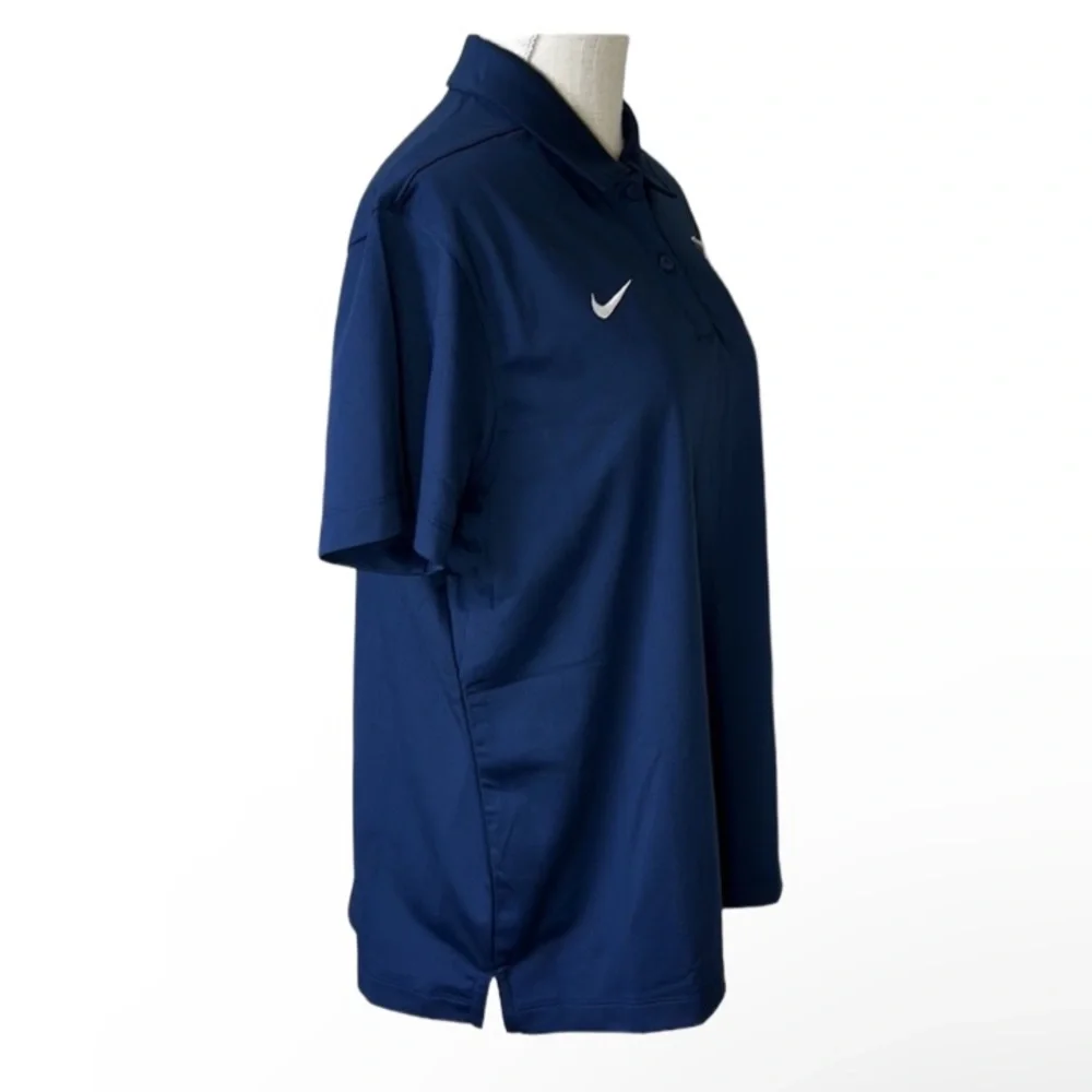 NWT NIKE C logo Volleyball Polo Short Sleeve Shirt